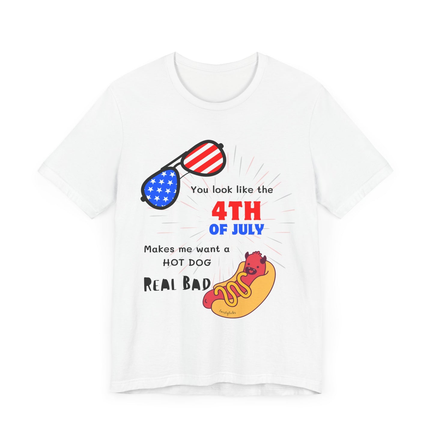 Makes me want a Hot Dog tee