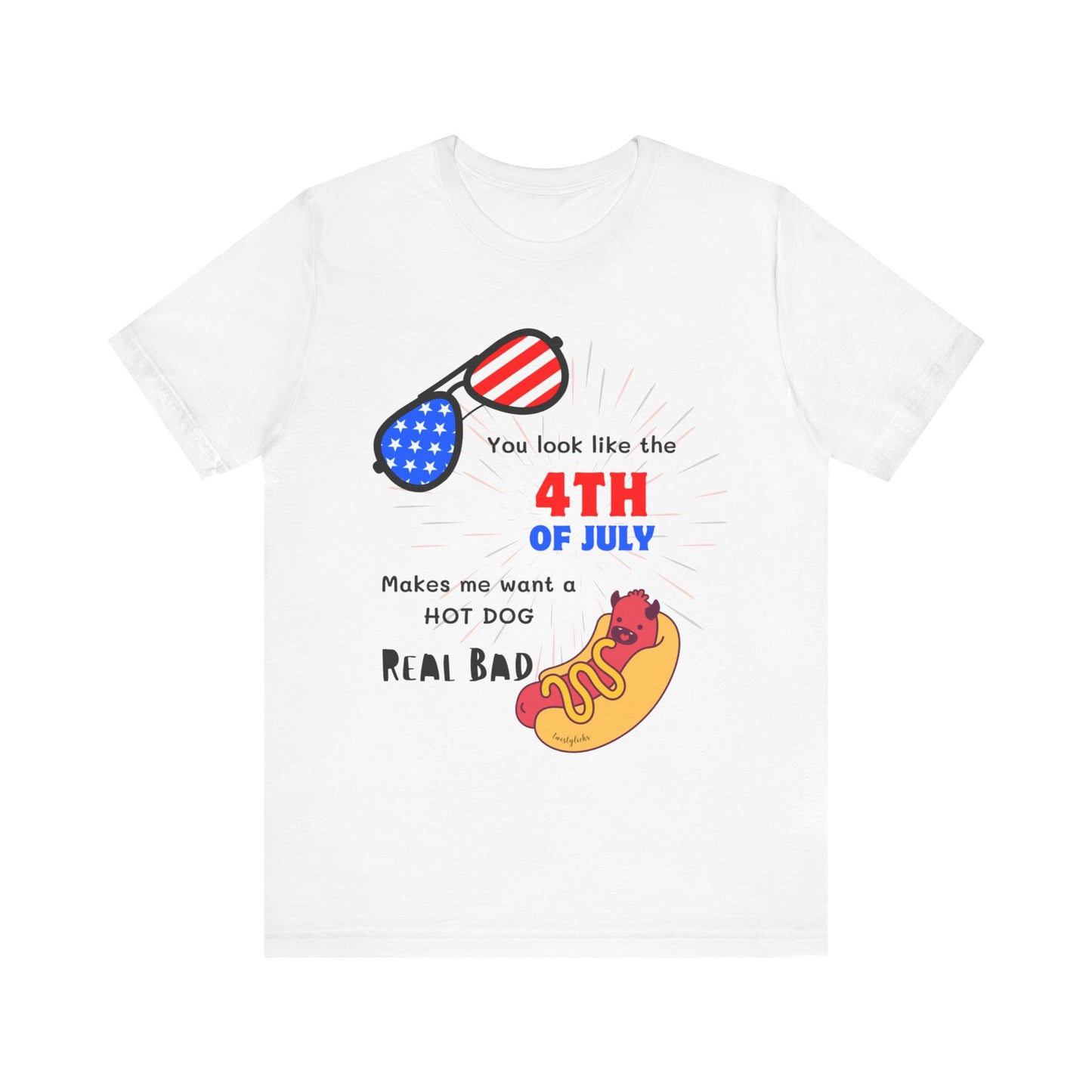 Makes me want a Hot Dog tee